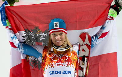 Marlies mit Silber im Slalom von Sochi